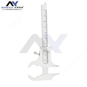 Calibrador Boley de 0 mm a 100 mm, 16.0 cm, Instrumento de Diagnóstico Quirúrgico, Herramienta de Medición Hecha de Acero Inoxidable de Alta Calidad - Product Image 4