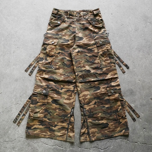 Fashionable Baggy <b>Trousers</b> <b>for</b> <b>Men</b> Casual <b>Loose</b> Fit Oversized Pants Streetwear Wide Leg Trendy Design - Product Image 4