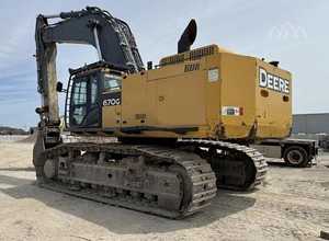 Offre d'enchère très demandée pour une pelle sur chenilles 670G-LC de 2012 avec hydraulique à haut débit et pince hydraulique - Product Image 2