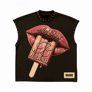 Offre Spéciale Streetwear débardeur hommes femmes chemise sans manches été décontracté mode Muscle t-shirt Logo personnalisé OEM ODM vente en gros - Product Image 3