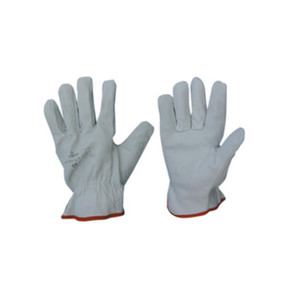 Guanti in Pelle Bovina Pieno Fiore Taglia 10 - Product Image 1