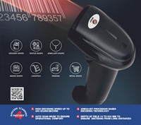 Lecteur de codes-barres 1D 2D QR en gros avec capteur CCD linéaire et interface USB – Vitesse de numérisation rapide pour l'impression et la gestion des stocks