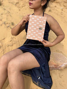 Nuevo Real hecho a mano cubierta dura tela cierre diario bohemio tradicional Vintage cubierta colorida sin forro reciclado hoja diarios - Product Image 5