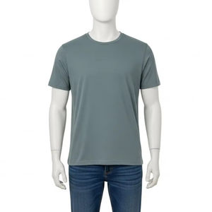 T-shirts en coton et élasthanne à col rond, tissu extensible, respirant, décontracté, pour tous les jours, vente en gros, termes de recherche, approvisionnement mondial B2B, Pro X - Product Image 1