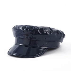 Gorras Newsboy para mujeres y niñas, sombrero de pintor de taxista de cuero PU, Boina Gatsby Ivy, tocado brillante con purpurina, Hip Hop Kpop - Product Image 3