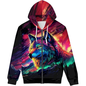 Men <b>Plus</b> Size Printed Hoodie Custom Pullover with Kangaroo Pocket for Casual Sports Wear and Street Fashion - Product Image 4