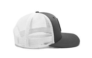 Chapeaux de camionneur en cuir gris/blanc avec logo personnalisé OEM Chapeaux à la mode en maille pour l'extérieur/décontractés avec logo personnalisé au Vietnam - Product Image 5