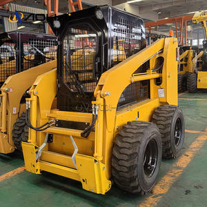 زحافات صغيرة انزلاقية التوجيه مع رافعة تحميل أجزاء عجلات صغيرة تتميز بمكونات مضخة محرك أساسية - Product Image 1