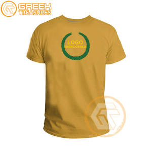 T-shirt brodé en jersey oméga personnalisé fraternité grec de haute qualité Psi hommes respirant vente en gros t-shirts sororité - Product Image 2