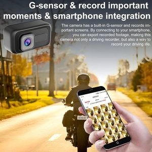 <span class=keywords><strong>Cam</strong></span>éra Embarquée <span class=keywords><strong>Moto</strong></span> 2K WiFi Étanche, Installation Facile et Sécurisée, Enregistreur Vidéo DVR <span class=keywords><strong>Moto</strong></span> pour <span class=keywords><strong>Casque</strong></span> - Product Image 2