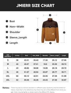 <b>Men's</b> <b>Quarter</b> <b>Zip</b> Pullover Quilted Sweatshirt Pullover Long Sleeve Stand Collar Sweater Color Block Sweatshirt - Product Image 5