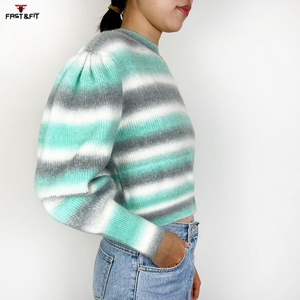 Suéteres de Lana/Cachemira de Manga Larga, Transpirables, Casuales de Otoño, de Secado Rápido, para Mujer, Talla Grande, Diseño Popular, Más Vendidos - Product Image 2