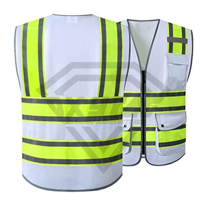 Chaleco de seguridad de algodón cómodo y moderno, ropa de protección ignífuga de diseño reflectante de alta visibilidad personalizada a precios asequibles - Product Image 2