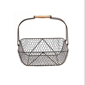 VISHAL HANDICRAFT Premium Iron Wire <b>Egg</b> <b>Basket</b> Farmhouse Kitchen Wall Mounted <b>Egg</b> Storage Decorative Metal <b>Egg</b> Holder <b>Basket</b> - Product Image 5