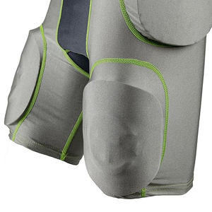 Pantalones cortos de faja de fútbol americano con 5 almohadillas lisas para adultos y jóvenes, ropa deportiva de último diseño 2024 - Product Image 5