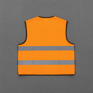 Chaleco de Seguridad de Trabajo Impermeable con LED de Alta Visibilidad ANSI Clase 2, Hecho a Medida para Ingenieros de la Construcción, Reflectante - Product Image 2