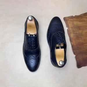 Chaussures brogue classiques Pipers Ghillie avec lacets à pompons confortables et semelle en caoutchouc durable - Product Image 2