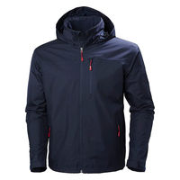 Nouvelle arrivée Veste coupe-vent imperméable personnalisée pour la randonnée pour homme Vêtements d'extérieur Veste coupe-vent softshell à fermeture éclair intégrale avec capuche