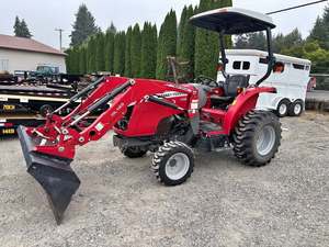 Tracteur compact Massey Ferguson 4x4 Mini moteur diesel Kubota puissant Tracteur à roues nominal 8HP avec pompe à moteur - Product Image 2