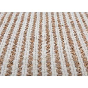 พรมปูพื้นลายทางสีเบจน้ำตาล Nomadic Threads รุ่น PDJW-110 ทำจากปอกระเจาแบบทอแบน เหมาะสำหรับใช้ในบ้าน ห้องนอน ห้องนั่งเล่น และทางเดิน - Product Image 3