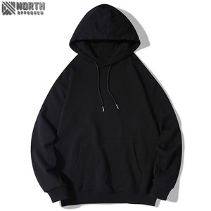 Venta al por mayor colorido gota hombro sudaderas con capucha hombres 100% algodón personalizado para hombre cordón pulóver sobre tamaño 450 GSM Sudadera con capucha de moda - Product Image 2