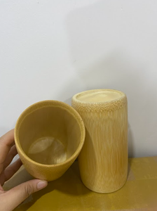 Eco conscious <b>bamboo</b> <b>cup</b> manufactured in Vietnam perfect for daily drinking needs and green events - Product Image 2