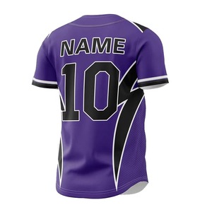 Nouvel uniforme de baseball imprimé par sublimation personnalisé OEM Uniforme de baseball de bonne qualité pour hommes - Product Image 6