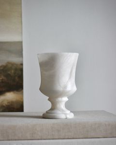 Florero de Mármol Minimalista de Marca Privada para Decoración Contemporánea que Resalta la Simplicidad y la Textura de Piedra Natural - Product Image 4