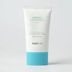 Korea UV Facial Sun Cream Green+ Vegan Moisturizing well applied Pore Care Herbal SPF 50+ 50ml Summer Sun Block Sun Screen