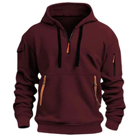 Sweat à capuche de haute qualité pour hommes en différentes couleurs Fabricant OEM Vente en gros Vêtements de moto et de course automobile Vente chaude