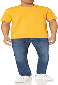 T-shirt Homme Manches Courtes en Jersey Polyester/Coton 220 GSM – Qualité Supérieure, Confortable, Extensible, Grande Taille, Personnalisable - Product Image 5
