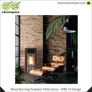 Poêle à granulés pour cheminée à bois de 10kw, Design moderne, efficacité de chauffage, avec veste d'air, au meilleur prix - Product Image 3