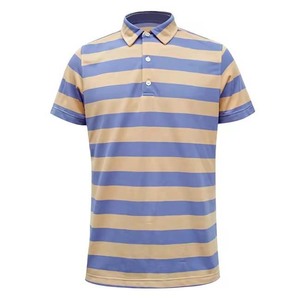 การออกแบบลายแฟชั่นสไตล์ใหม่ผ้าฝ้ายวัสดุHigh Streetเสื้อผ้าผู้ชายที่กําหนดเองเสื้อโปโลฤดูร้อนสวมใส่สบายๆว่างเปล่า - Product Image 1