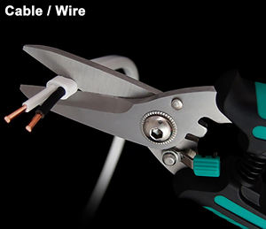 OEM ODM Taiwán Proveedor 185 mm Tijeras multiusos resistentes para oficina Hogar y necesidades de corte Industrial - Product Image 4