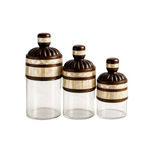 Caja de Madera de Acacia y Acrílico de Lujo con Caligrafía Árabe, Hecha a Mano, Regalo Islámico para Ramadán y Eid, Caja de Almacenamiento para Dátiles, Dulces y Frutos Secos - Product Image 4