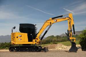 Excavatrice sur chenilles d'occasion CAT313C abordable, hydraulique, garantie 1 an, forte puissance de creusement, bon état, en stock, vente flash - Product Image 3