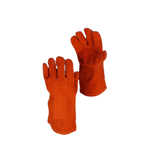 TIG Split Cowhide Leather Welding <b>Gloves</b> Industrial Safety tig welding <b>gloves</b> Quality Heat Resistant <b>Long</b> - Product Image 1