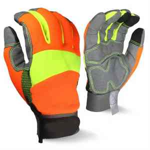Guantes de impacto mecánicos Palma y nudillos acolchados Pantalla táctil Engranajes de seguridad y protección de manos - Product Image 1