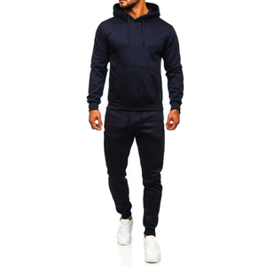 Custom High Quality Men's Tracksuit Piece Set Printed Hoodie Jogger Plain Winter Men's Tracksuit for <b>Running</b> <b>Hoodies</b> OEM Size - Product Image 2