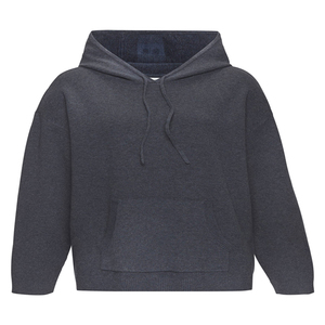 Sudadera con Capucha de Alta Calidad para Mujer, Cuello Redondo, Manga Abullonada, Estilo Holgado, Informal, de Forro Polar Transpirable, 100% Algodón, para Otoño e Invierno - Product Image 1