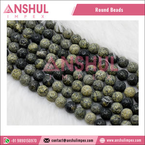 ลูกปัดเซราฟินไนต์แท้คุณภาพสูง AAA ขนาด 8 มม. จาก Anshul Impex สำหรับทำสร้อยข้อมือ - Product Image 4