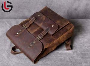 Sac à dos fonctionnel en toile cirée au design minimaliste pour hommes, femmes ou adolescents - Product Image 2