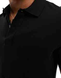 เสื้อโปโลแขนสั้นผ้าคอตตอน100% โปโลสำหรับผู้ชายเสื้อโปโลแบบสั่งตัดดีไซน์คุณภาพสูงระบายอากาศได้ดี - Product Image 5