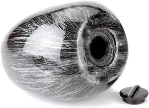 Urne de cendres de larme en métal massif avec finition nickelée Conception gravée Urne funéraire d'excellente qualité - Product Image 6