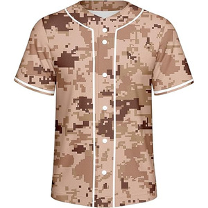 OEM moda hombres sublimación personalizado uniforme de béisbol personalizar en blanco al por mayor ropa de Béisbol Juvenil personalizado jersey de béisbol - Product Image 1