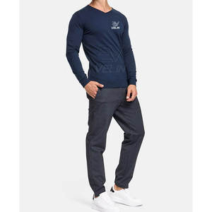 Sudadera de Manga Larga para Hombre, Corte Holgado, Cuello en V, Informal, Cálida, Ligera, para Invierno - Product Image 6