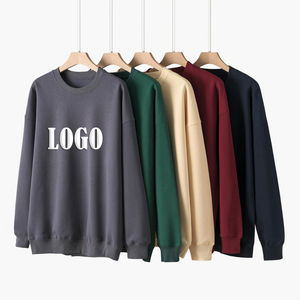 Calidad superior al por mayor Plain Streetwear sudaderas con capucha logotipo personalizado peso pesado algodón hombres gota hombro sudaderas con capucha para hombres - Product Image 3