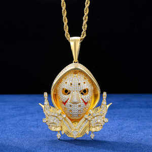 จี้และชาร์มเงินแท้สเตอร์ลิงสุดหรู ประดับเพชรแล็บโกรนแบบกำหนดเองได้ ระดับ VVS1 สี D พร้อมใบรับรอง IGI - Product Image 1