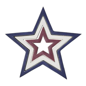 AK ชุดรูปปั้นตั้งโต๊ะทำจากโลหะรูปดาวทำจากทองเหลือง3สีสำหรับตกแต่งโต๊ะ/ตกแต่งสำนักงาน - Product Image 2