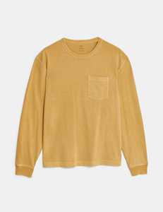Wholesale <b>Men's</b> Breathable 100% Cotton Long Sleeve <b>T</b>-<b>Shirt</b> Custom Logo OEM - Product Image 4